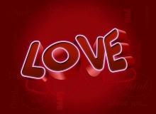 CHỮ YÊU:YÊU SÉT ĐÁNH